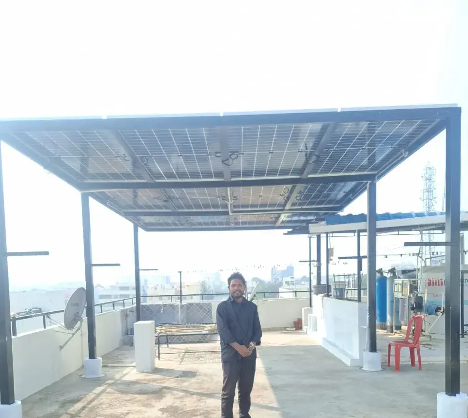 Real Origian Power rooftop solar installation