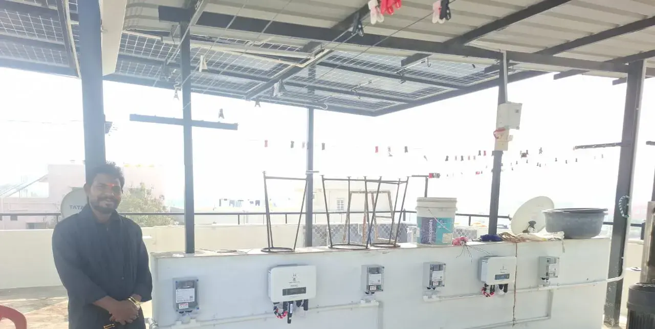 Real Origian Power rooftop solar installation