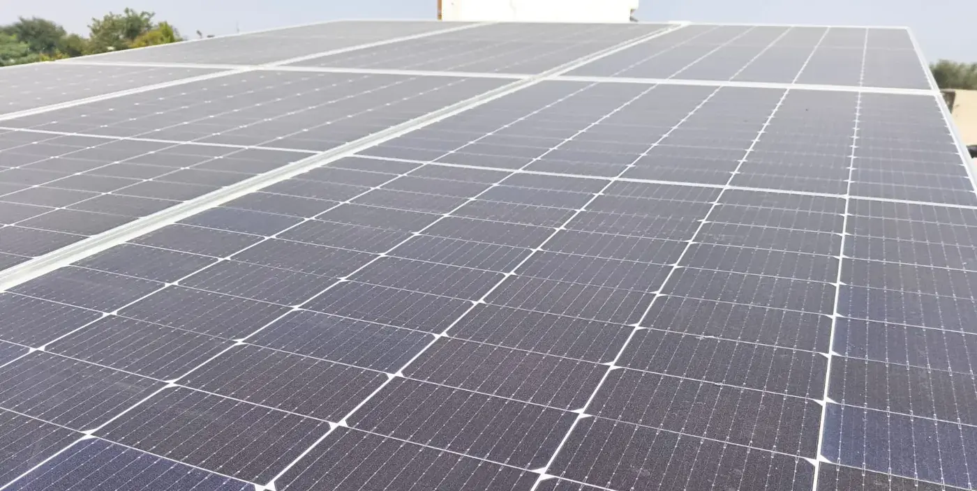 Real Origian Power rooftop solar installation