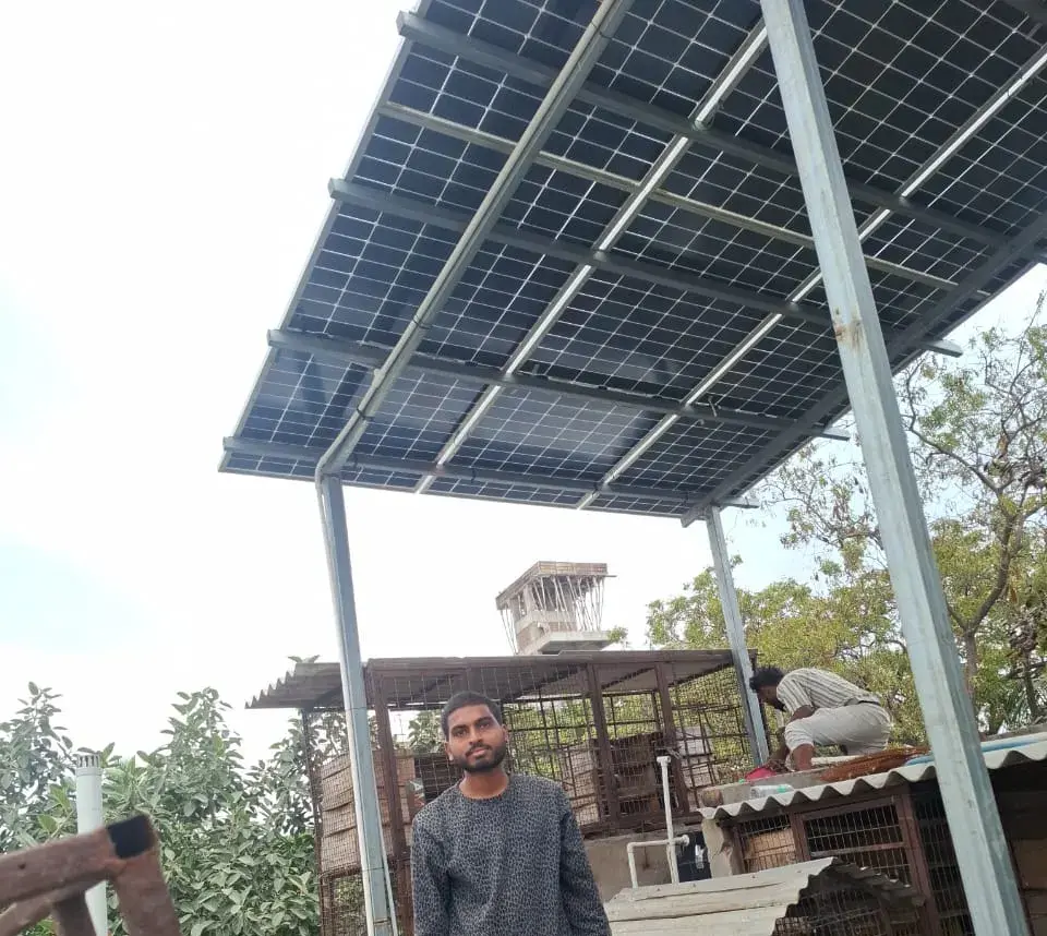 Real Origian Power rooftop solar installation