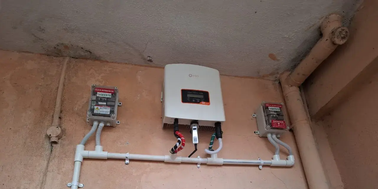 Real Origian Power rooftop solar installation
