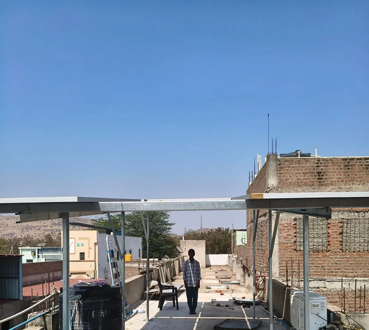Real Origian Power rooftop solar installation