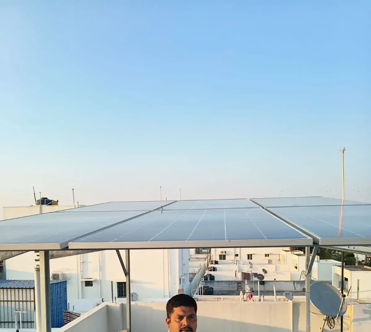 Real Origian Power rooftop solar installation